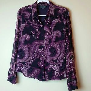 Spenser Jeremy silk top size 12